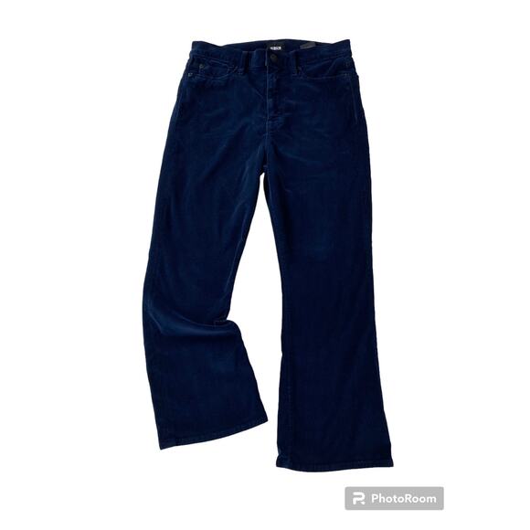 Hudson Cropped High Rise Velvet Jeans - Picture 2 of 10